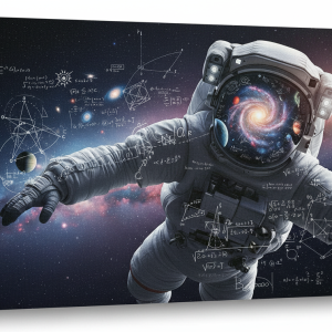 Dream Astronaut | Stretched Canvas Print | Space N. 419