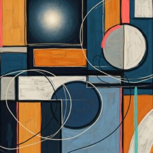 Contemporary Modern Abstract Wall Art for Home Decor | Art No. 624