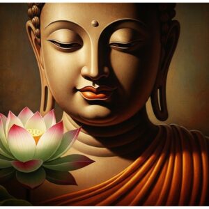 Lord Buddha in Meditation Wall Art for Home & Room Decor | Art No. 472