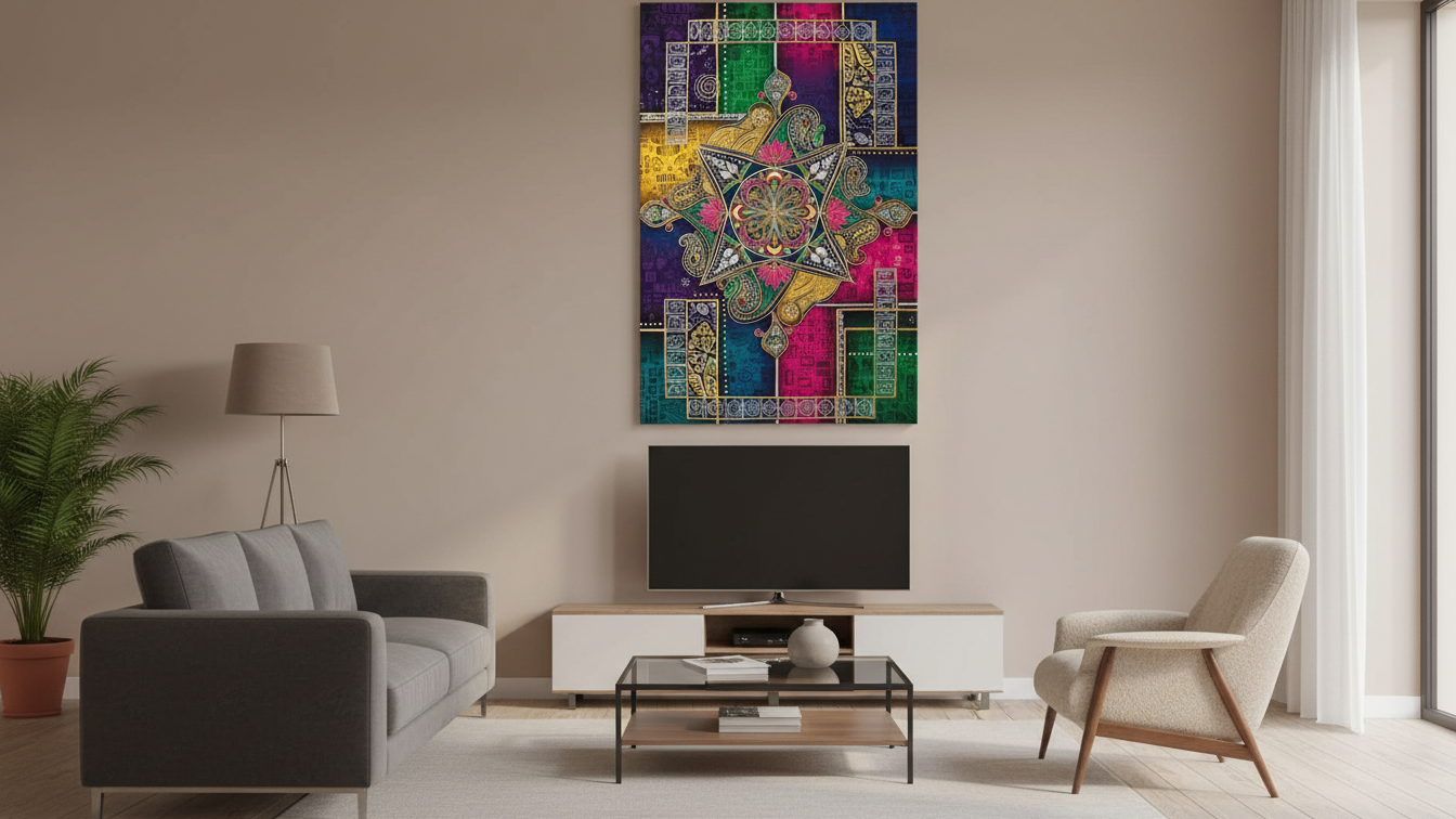Contemporary Modern Abstract Wall Art for Home Decor | Art No. 620 - Image 5