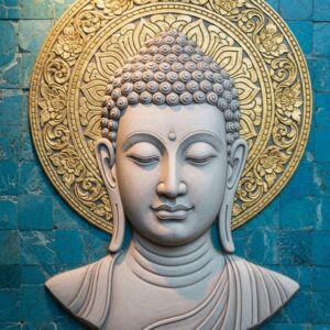 Meditating Buddha Wall Art for Home and Office Decor | Art No. 435