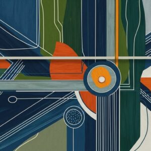 Contemporary Modern Abstract Wall Art for Home Decor | Art No. 625