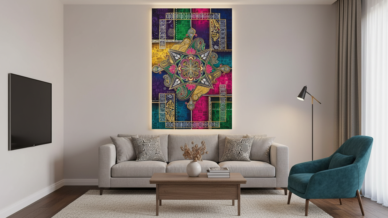 Contemporary Modern Abstract Wall Art for Home Decor | Art No. 620