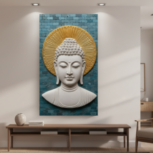 Meditating Buddha Wall Art for Home and Office Decor | Art No. 434