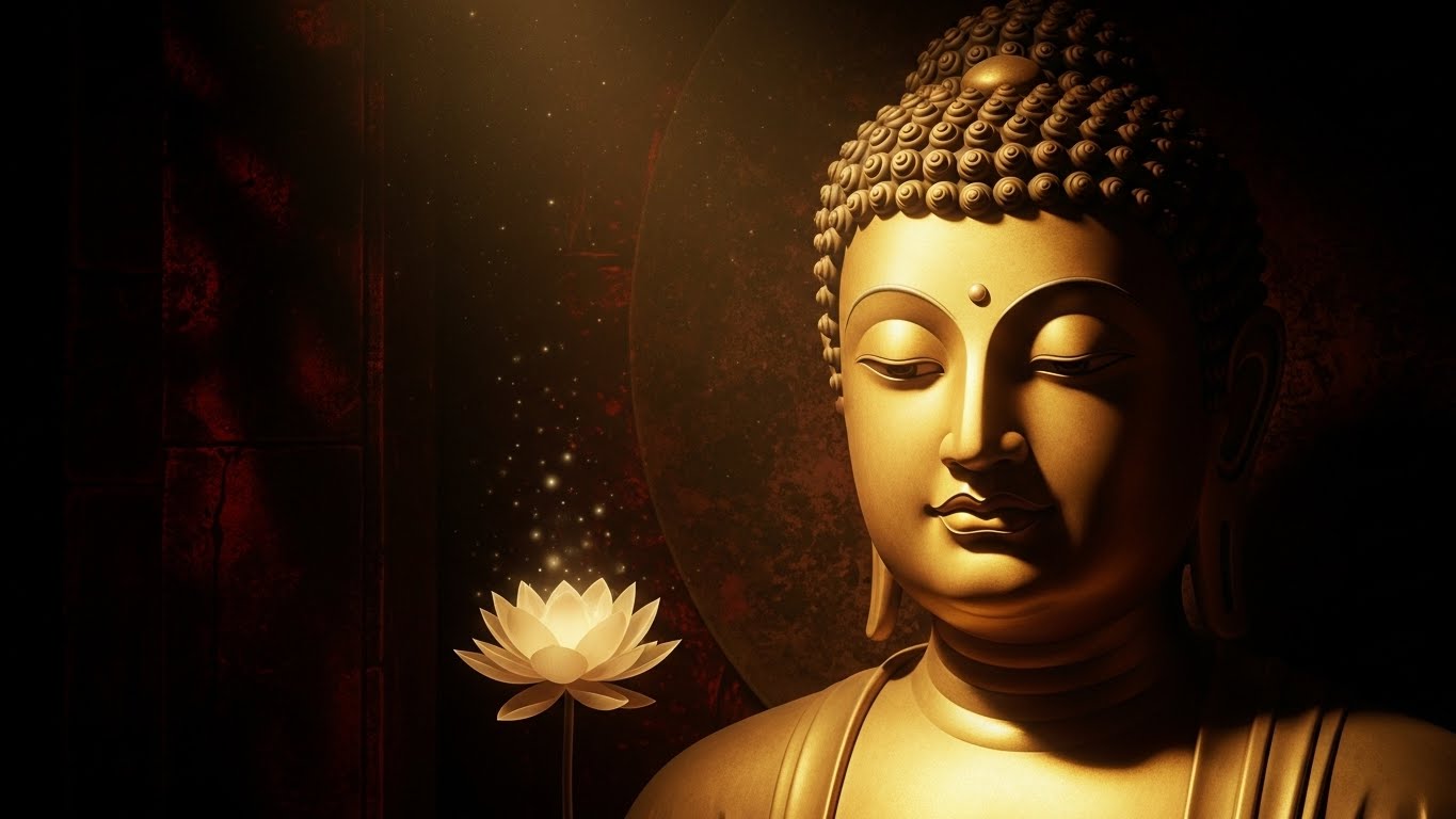 Lord Buddha in Meditation Wall Art for Home & Room Decor | Art No. 467 - Image 2