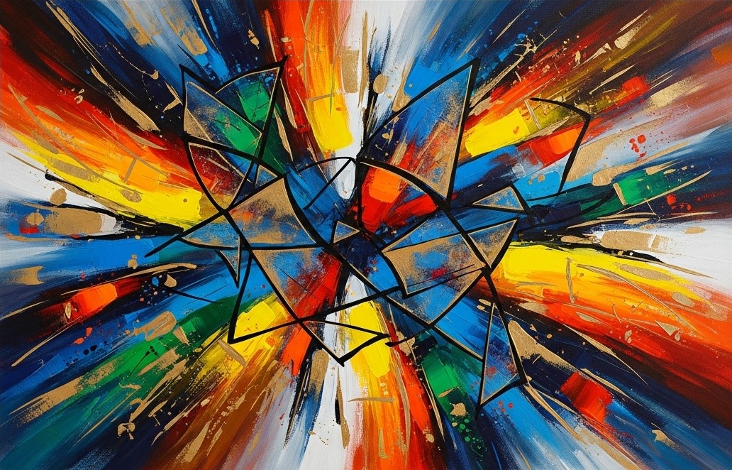 Modern Abstract Wall Art for Home & Room Decor | Art No. 705 - Image 2