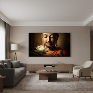 Lord Buddha in Meditation Wall Art for Home & Room Decor | Art No. 472