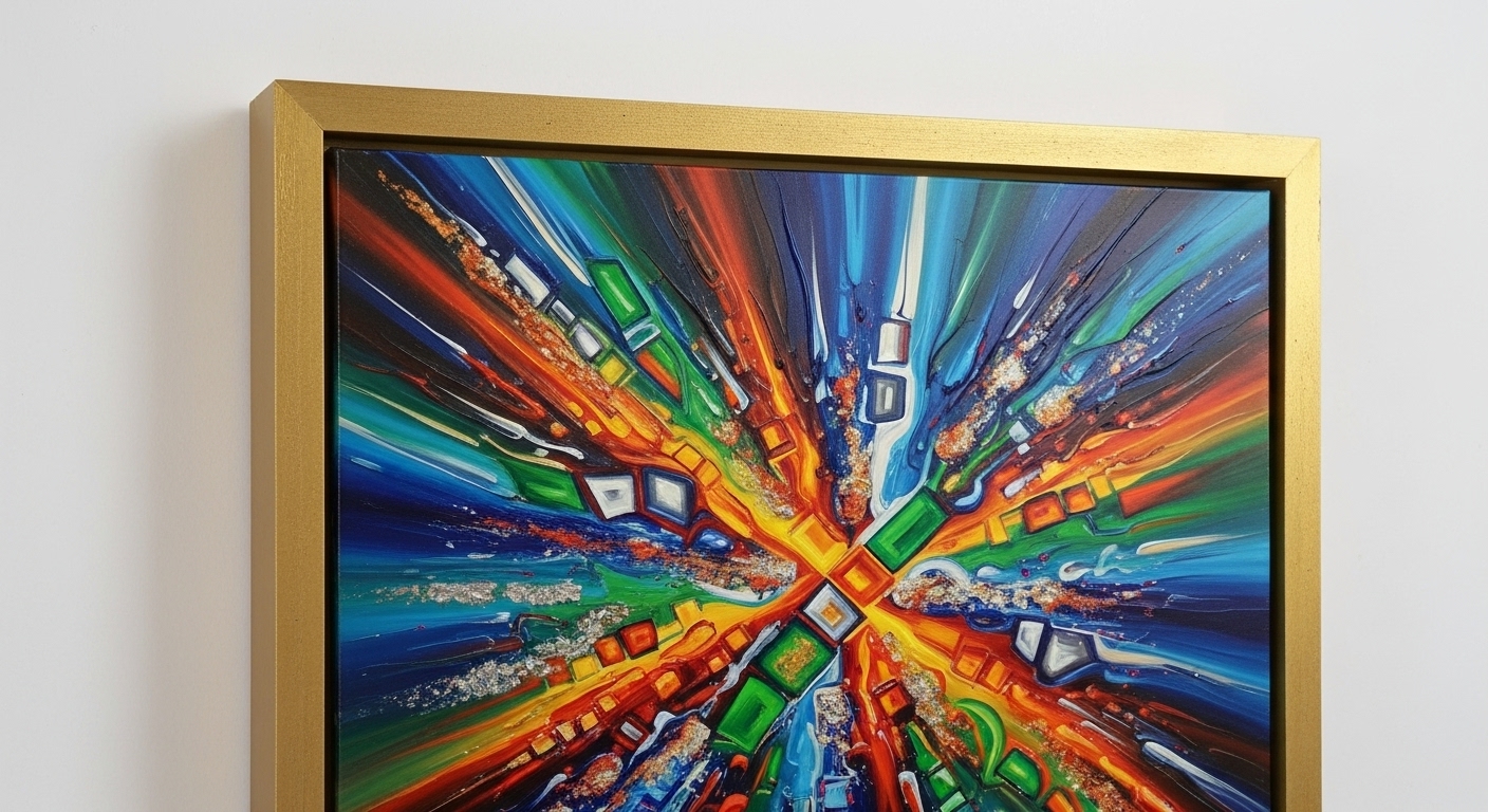 Modern Abstract Wall Art for Home & Room Decor | Art No. 701 - Image 3