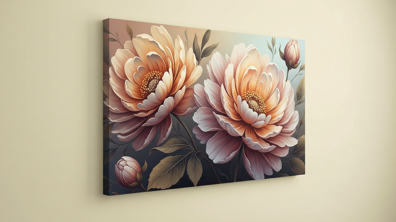 Beautiful Flower Wall Art for Home and Office Decor | Art No. 497 - Image 5