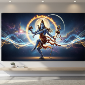 Lord Shiva Tandav Wall Art for Home & Office Decor | Art No. 533