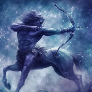 Sagittarius Zodiac Warrior Wall Art for Home & Office Decor | Art No. 674