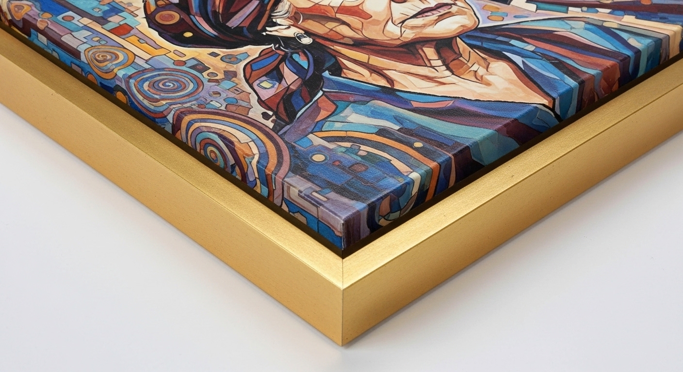 Thinking Lady Abstract Wall Art for Home & Room Decor | Art No. 717 - Image 4