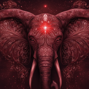 Elephant Abstract Wall Art for Home & Room Decor | Art No. 678