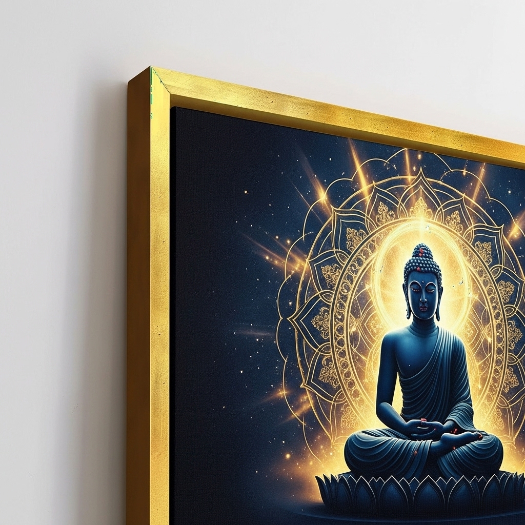 Enlighten Buddha in Meditation Wall Art for Home & Room Decor | Art No. 469 - Image 4