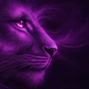 Modern Abstract Lion Wall Art for Home & Office Decor | Art No. 685