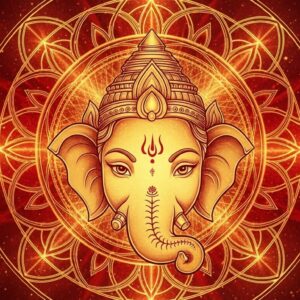 Enchanting Shri Ganesha Wall Art for Home & Office Decor | Art No. 590