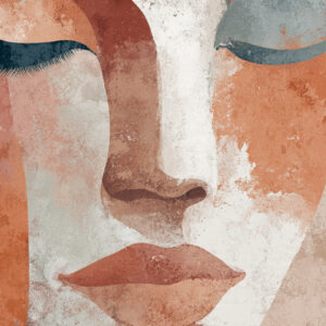 Enchanting Girl Face Wall Art for Home & Room Decor | Art No. 507