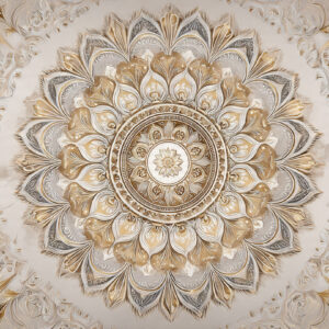 Modern Symmetric Boho Wall Art for Home & Room Decor | Art No. 520