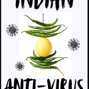 Indian Anti-Virus Funny Wall Art for Home Decor | Art No. 746