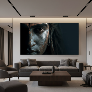 Lord Shiva Face Wall Art for Home & Office Decor | Art No. 849