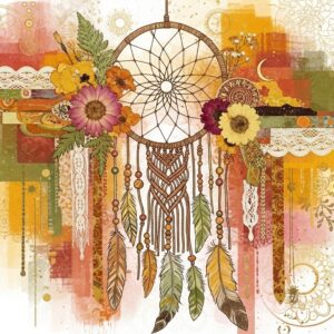 Enchanting Boho Chic  Wall Art for Home & Office Decor | Art No. 894