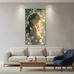 Enchanting Fantasy Girl Wall Art for Home & Office Decor | Art No. 804