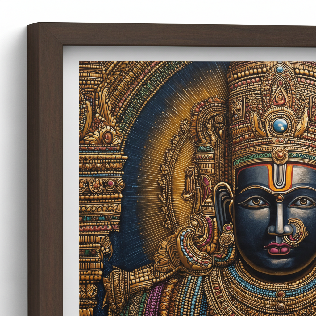 Shri Balaji Devotional Wall Art for Home & Office Decor | Art No. 917 - Image 4