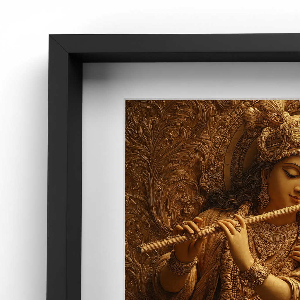 Divine Radha Krishna Love Wall Art for Home & Office Decor | Art No. 881 - Image 4