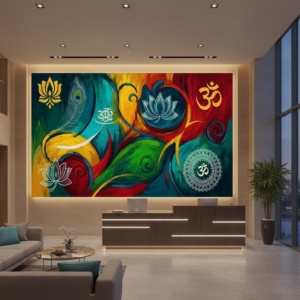 Abstract Devotional Wall Art for Home & Office Decor | Art No. 898
