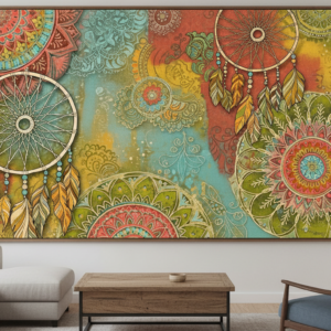 Enchanting Boho Chic  Wall Art for Home & Office Decor | Art No. 896