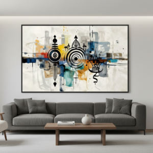 Modern Abstract Wall Art for Home & Office Decor | Art No. 779