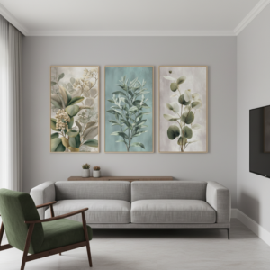 Enchanting Floral Boho Wall Art for Home & Office Decor | Art No. 947