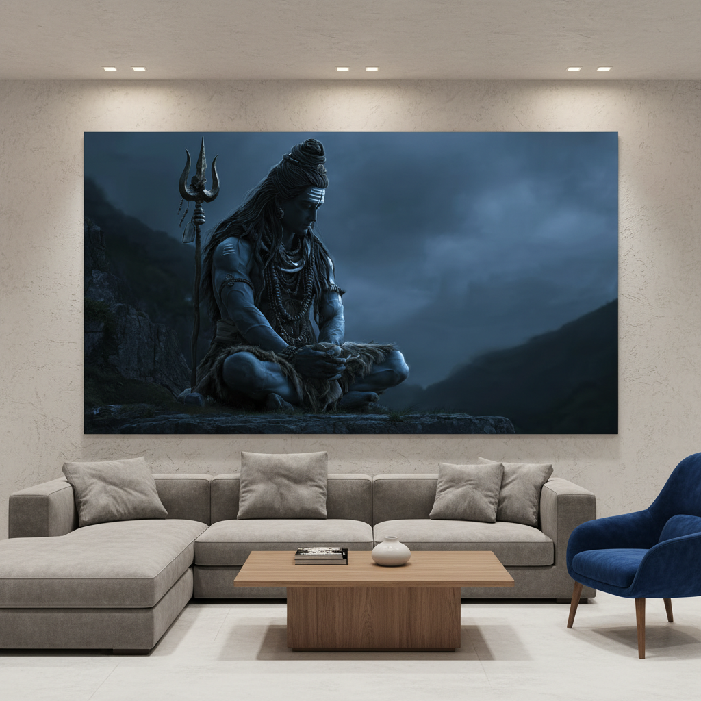Lord Shiva Wall Art for Home & Office Decor | Art No. 847 - Image 6