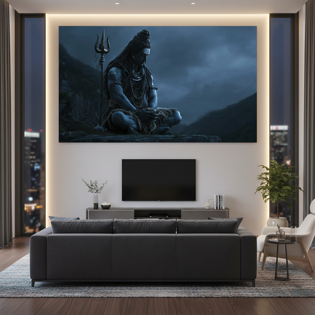 Lord Shiva Wall Art for Home & Office Decor | Art No. 847 - Image 4