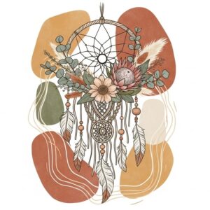 Enchanting Boho Chic Wall Art for Home & Office Decor | Art No. 895