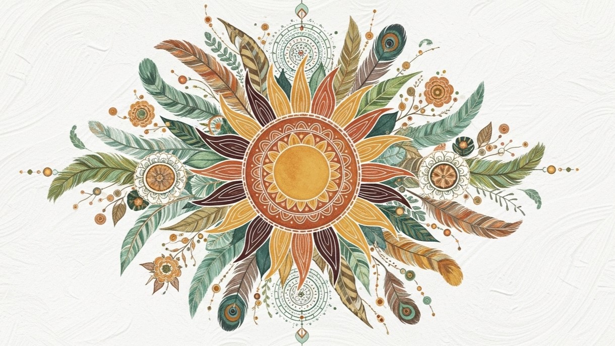 Enchanting Boho Chic Wall Art for Home & Office Decor | Art No. 890 - Image 3