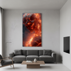Firing Humanoid Titan Wall Art for Home & Office Decor | Art No. 795