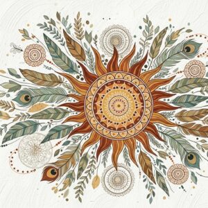 Enchanting Boho Chic  Wall Art for Home & Office Decor | Art No. 886