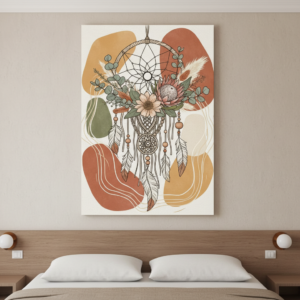 Enchanting Boho Chic Wall Art for Home & Office Decor | Art No. 895