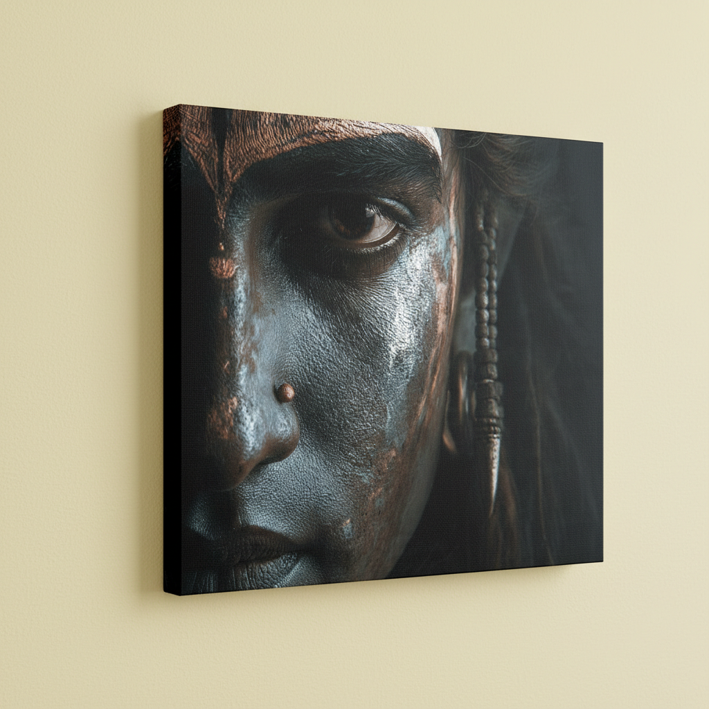 Lord Shiva Face Wall Art for Home & Office Decor | Art No. 849 - Image 4