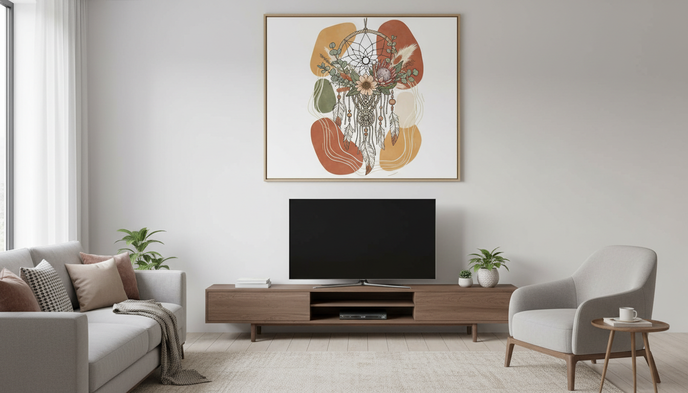 Enchanting Boho Chic Wall Art for Home & Office Decor | Art No. 895 - Image 6