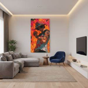 Anime Pirate Rebel Wall Art for Home & Office Decor | Art No. 789