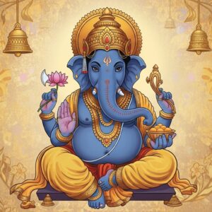 Enchanting Lord Ganesha Wall Art for Home & Office Decor | Art No. 776