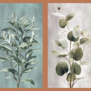 Enchanting Floral Boho Wall Art for Home & Office Decor | Art No. 945