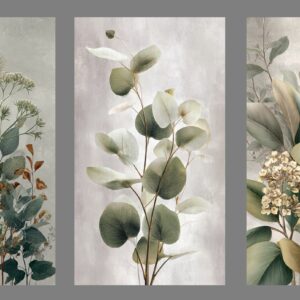 Enchanting Floral Boho Wall Art for Home & Office Decor | Art No. 946
