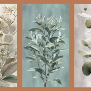 Enchanting Floral Boho Wall Art for Home & Office Decor | Art No. 947