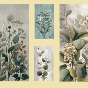 Enchanting Floral Boho Wall Art for Home & Office Decor | Art No. 948