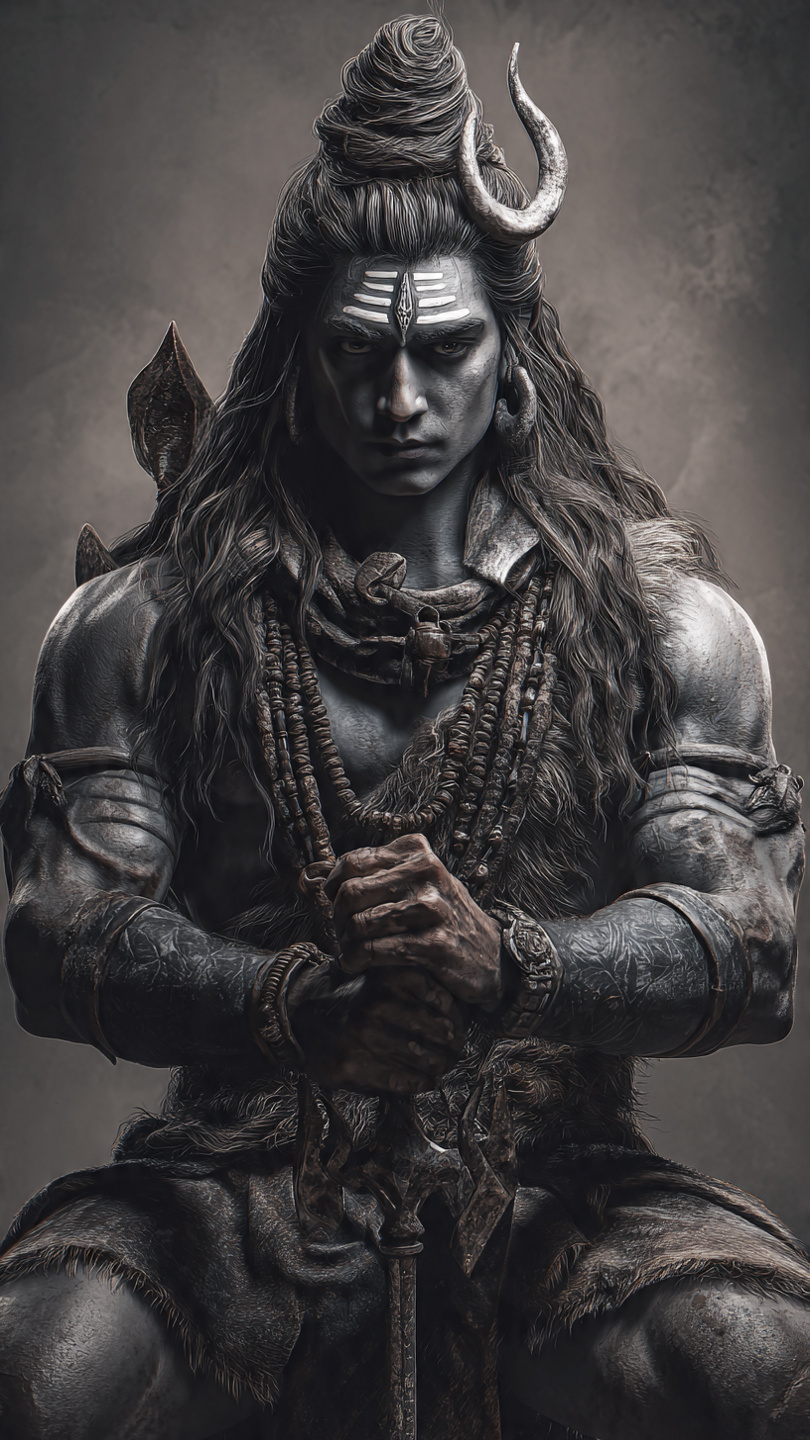 Enchanting Lord Shiva Wall Art for Home & Office Decor | Art No. 852 - Image 2