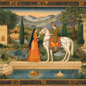 Mughal Traditional Wall Art for Home & Office Decor | Art No. 903