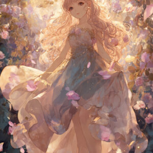 Enchanting Fantasy Girl Wall Art for Home & Office Decor | Art No. 803
